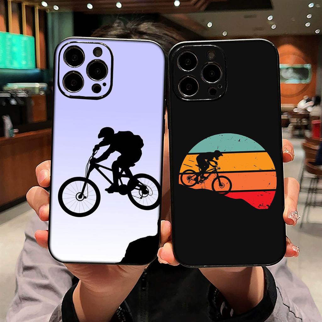for Samsung Galaxy A55 A56 A25 A36 A54 S8 S9 S21 S20 FE A53 A13 A12 A14 A33 A70 A71 A51 A21S Case Mountain Bike Cycling art