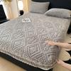 2026 NEW Winter Plush Warm Fitted Sheet Bed Protector Cover Bedding Mattress Topper Non Slip Bedspread