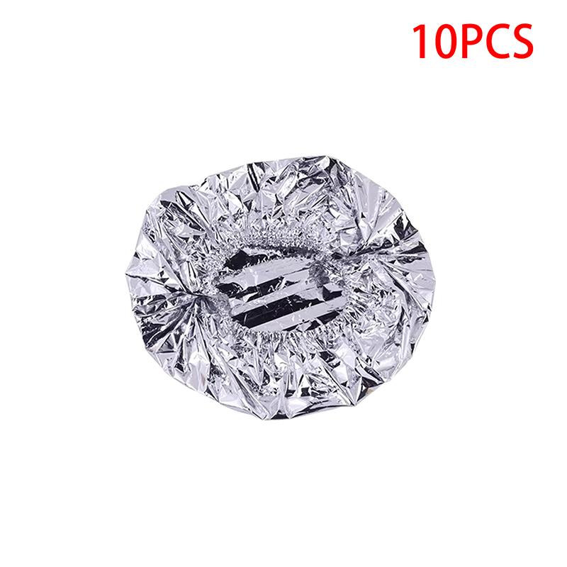 10 stk Gjenbrukbare Isolasjonsdeksler av Aluminiumsfolie - Miljøvennlige Matdeksler til Kjøkken for Oppbevaring av Skåler og Fat til Kjøkken