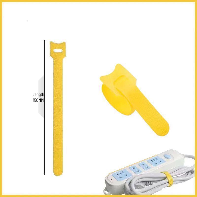 Hook & Loop Cable Ties: Earphone, Charging, Data Cable Organizer