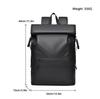 Men's Business Backpack, Large Capacity Simple And Durable Oxford Cloth Men's Casual Shoulder Bag, Travel, Commuting, School
