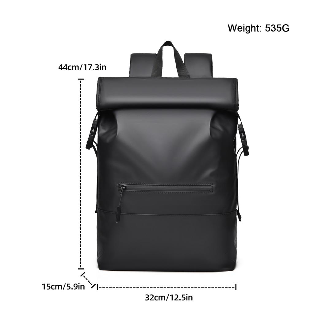 Men's Business Backpack, Large Capacity Simple And Durable Oxford Cloth Men's Casual Shoulder Bag, Travel, Commuting, School