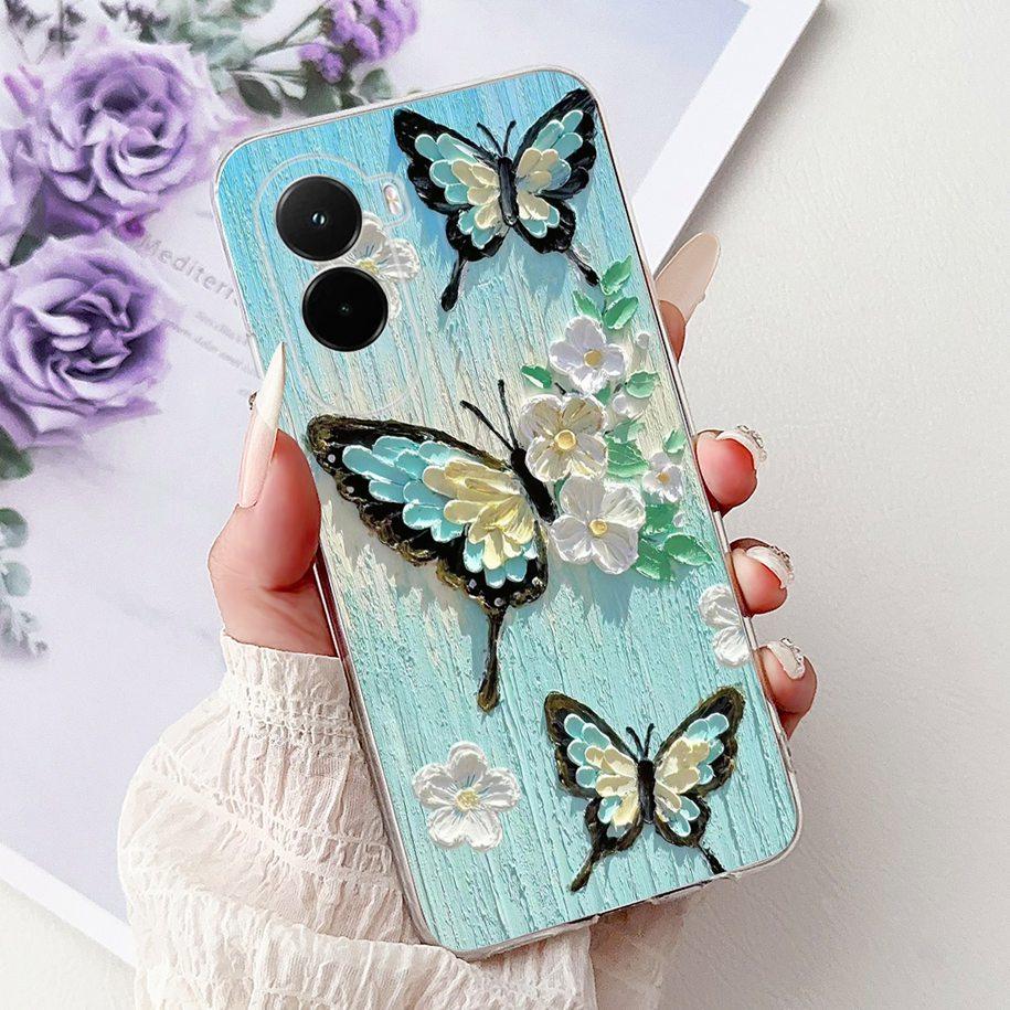 For Xiaomi Poco M7 4G Case Poco M7 Plus Cover Luxury Dragon Carp Soft Slim Silicone Phone Cases For Xiaomi PocoM7 M 7 2025 Shell