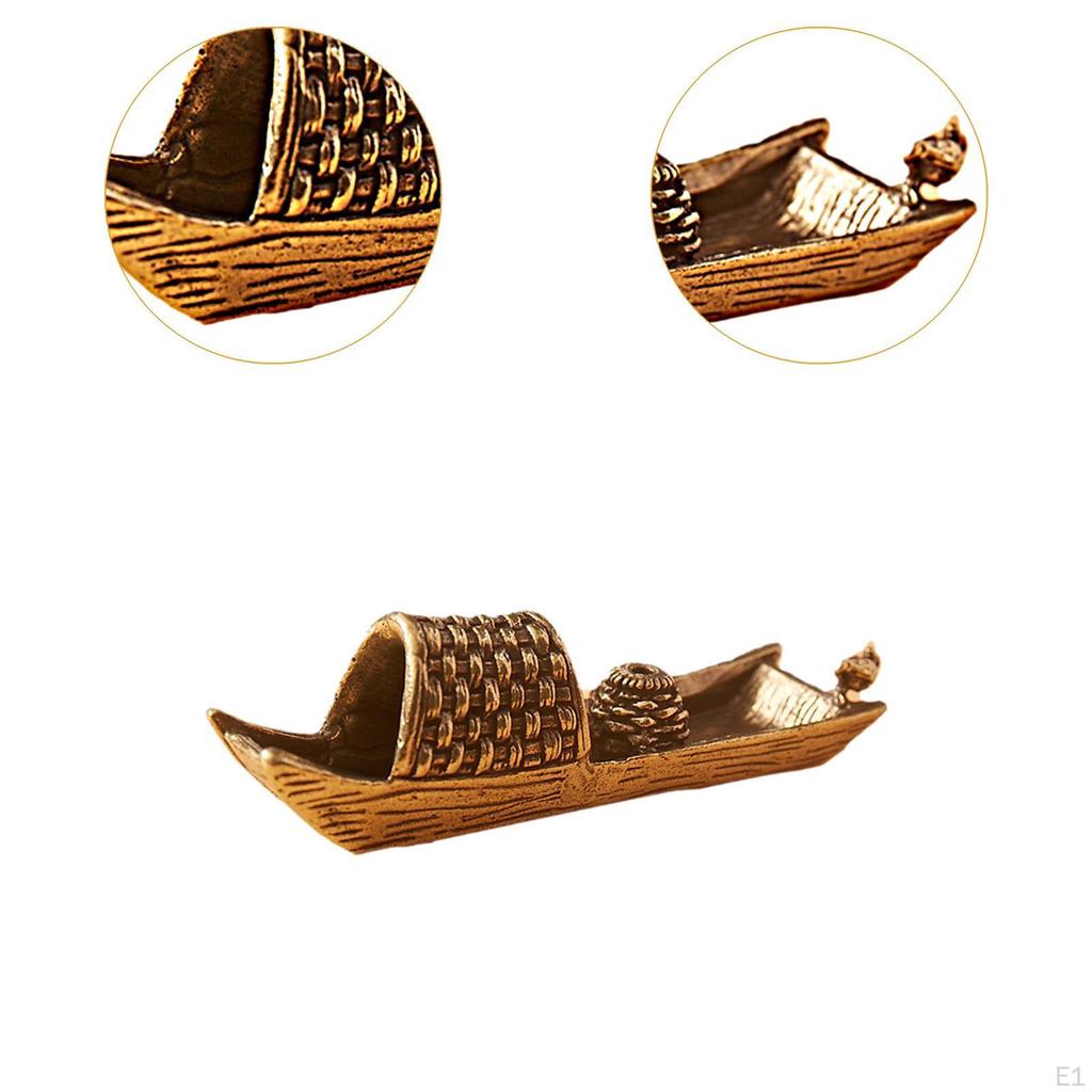 Incense Stick Stand Burner Tabletop Crafts Sculpture Brass Decorative for Bookcase Office