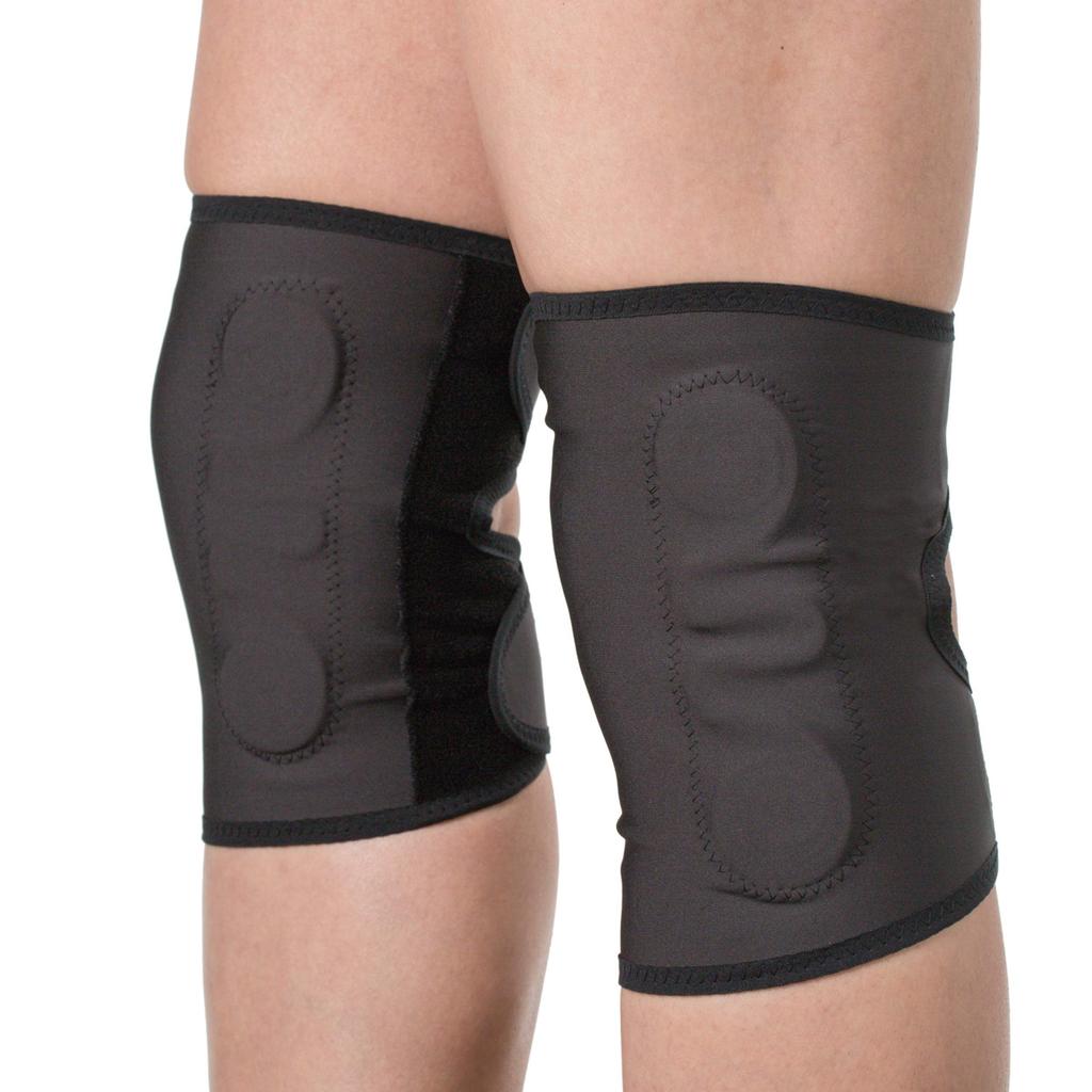 MORITO PROSAFETY Tägliche Aufmunterung Kniebandage Rechtes Knie L-LL Schwarz MPRO-07 Nylon Polyurethan Kniebandage 38-42cm