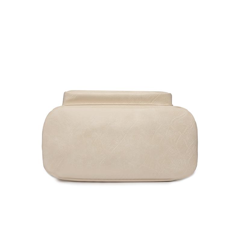 Large Capacity Women's Backpack Travel PU Backpack Student Schoolbag