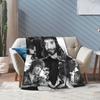 Camarons De La Isla Flamenco Sänger Wolle Mode Decke Musik Rock Lustiger Überwurf Mode Decke für Zuhause 125*100cm Ultra-Weich