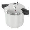 Pressure Cooker Aluminum Alloy 23L Pressure Cooker with Gauge Multifunctional Pressure Canner for Home Restaurant Hotel