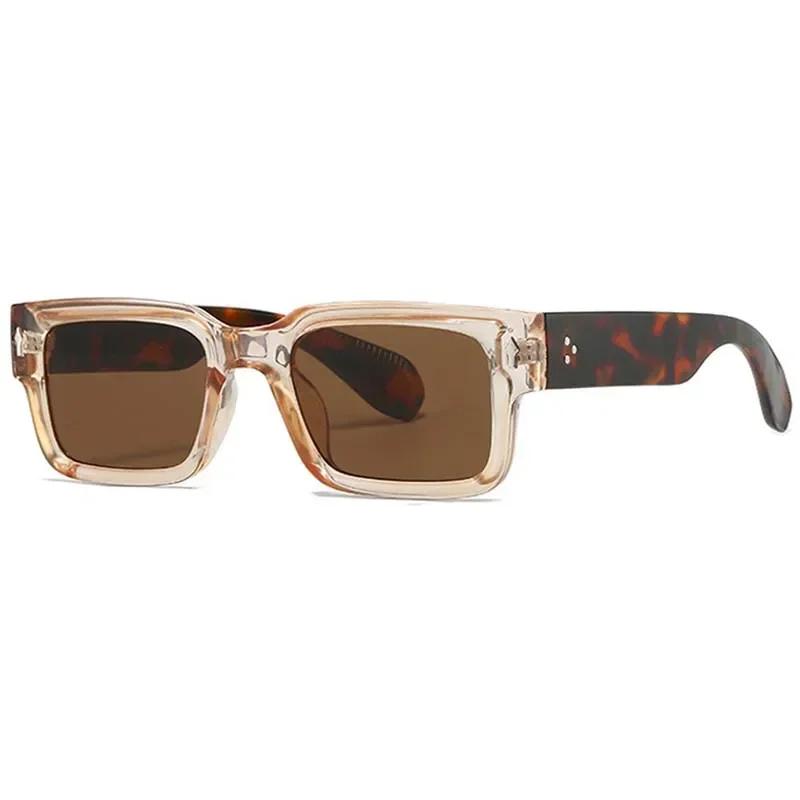 

New Rectangle Sunglasses Women Men Beautiful Brand Designer Colorful Sun Glasses Female Male Square Frame Outdoor Eyewear other