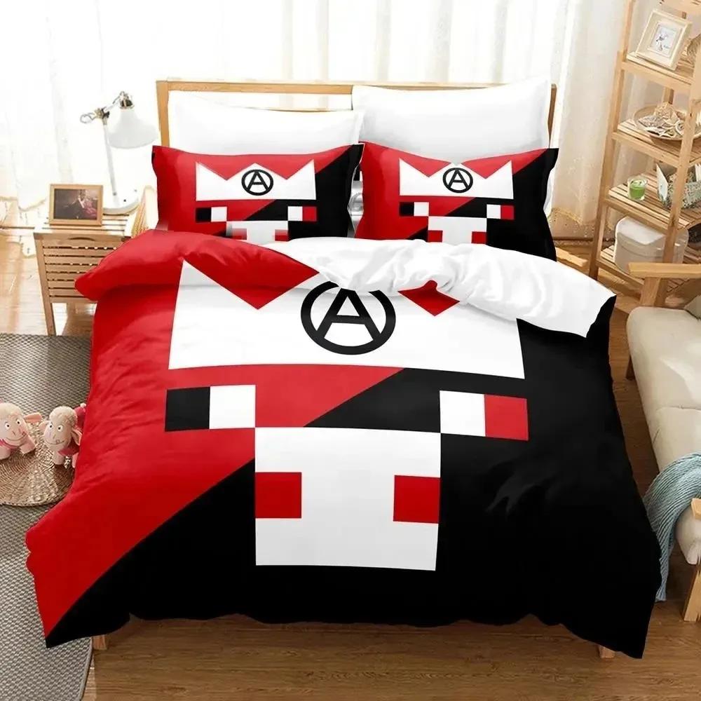 

Alex Technoblade Bedding Set Boys Girls Twin Queen Size Duvet Cover Pillowcase Bed Boys Adult Fashion Home Textileextile EU single(135x200cm)