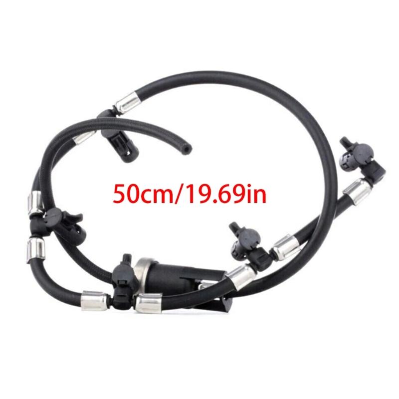 Bränsleretur läckageslang för 2008-2016 076130235 Injektorslang Rörledning med sensor Läckagereturledning