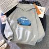 Cars Lightning McQueen Hoodies Women Vintage Jasmine Kawaii Hooded Pullover Clothes Cartoons Sweatshirt Harajuku Aesthetic Tops