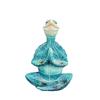 Resin Yoga Turtle Ornament - Meditative Sea Turtle Home Decoration