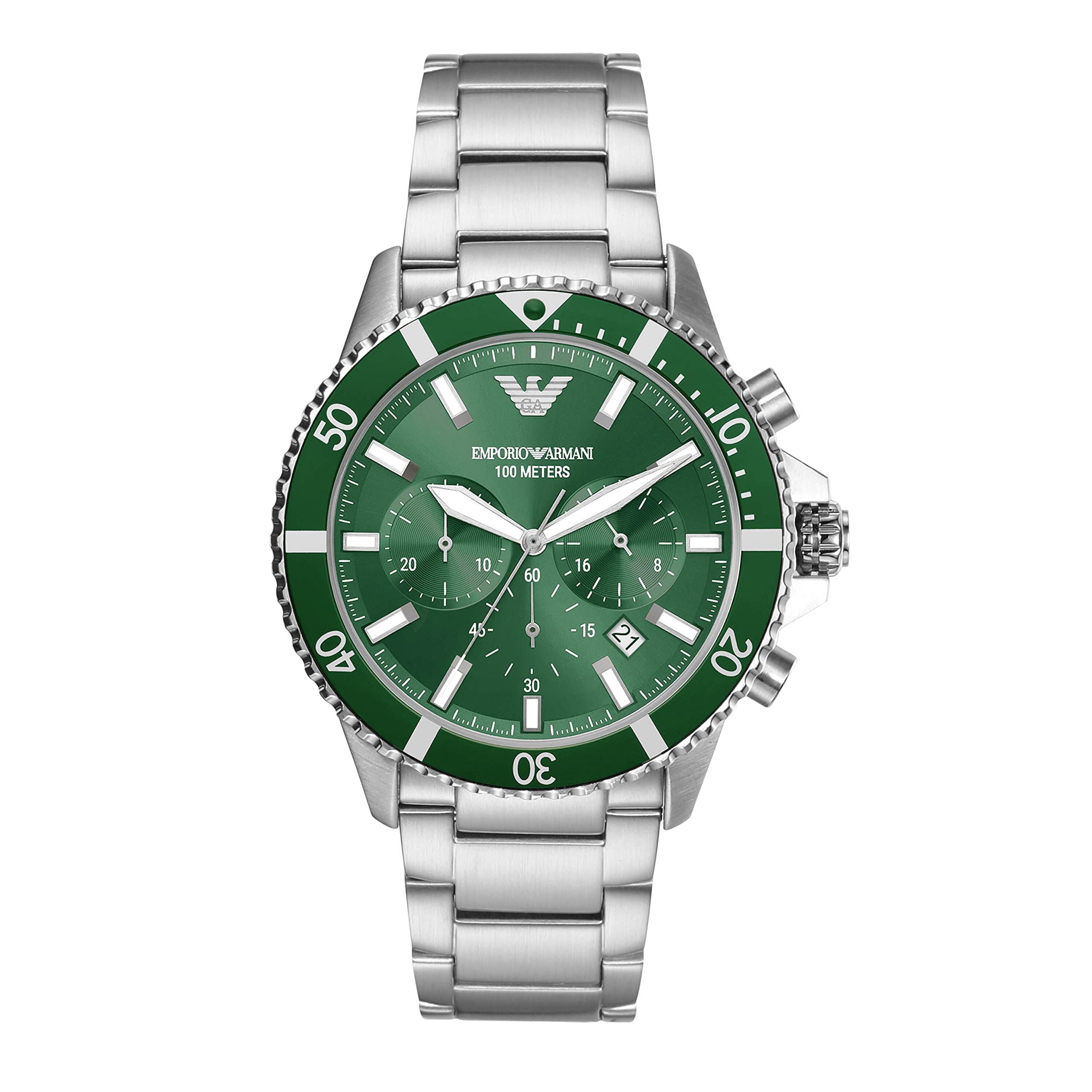 

Годинник WORLD EXPLORER AR11500 Сріблястий [Emporio Armani] Чоловічий срібний