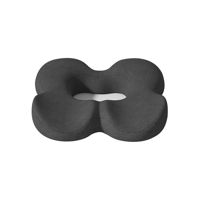 Memory Foam Breathable Seat Cushion for Long Sitting - Relieves Pressure and Pain