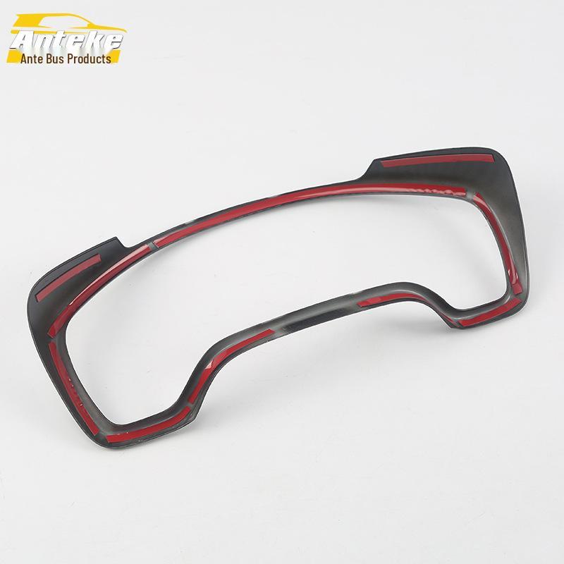 Compatible 17 CRV Dashboard Trim Kit: Bright Ring, Console, Steering Wheel, Decorative Frame Stickers for Car Accessories.