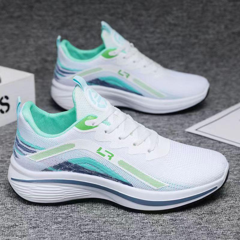 Sports Men's Shoes Men's New Spring Versatile Height-increasing Shoes Mesh Shoes Men's Breathable Running Ultra-light Shoes