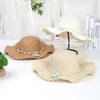 Packable Straw Sun Hat Hand Woven Beach Sun Hat New Wide Brim Sun Hat  Summer
