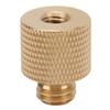 Brass Screw Adapter 3 8 Inch Male To 1 4 Inch Female Thread Reducer Screw Adapter for Camera Tripods