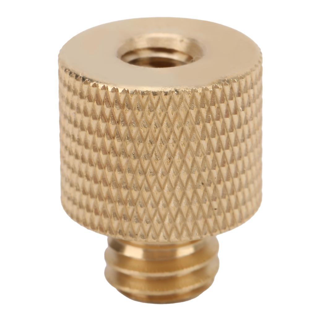 Brass Screw Adapter 3 8 Inch Male To 1 4 Inch Female Thread Reducer Screw Adapter for Camera Tripods