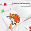 Compact Kids' Coloring Book: Simple Drawings & Doodle Sticky Notes for Kindergarten Art