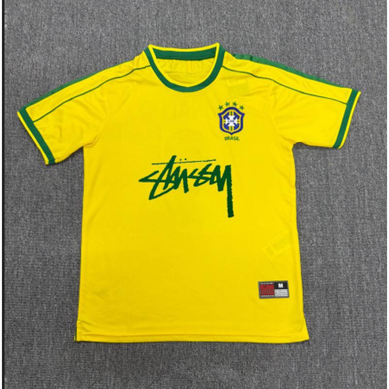 Vintage 2012 Santos Jersey Santos Commemorative Edition Football Jersey No. 11 Neymar Cross-border Brazil Signature Edition
