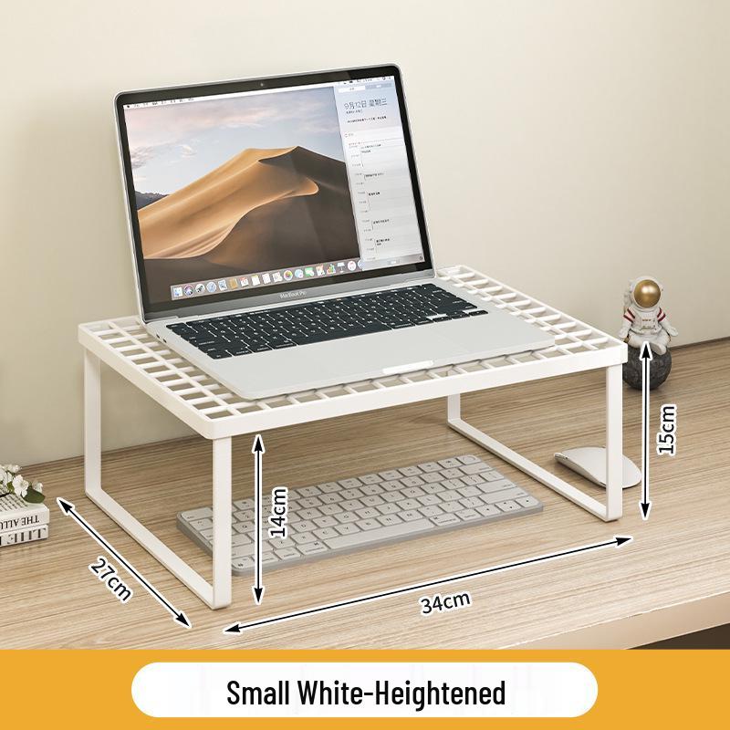 Adjustable Laptop Cooling Stand and Desktop Rack