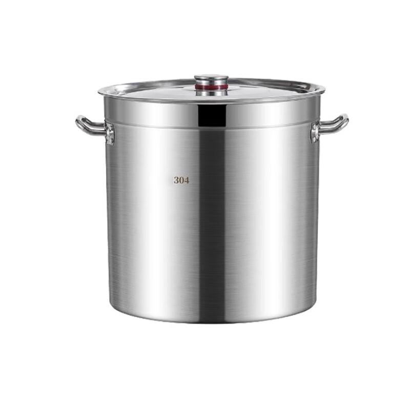 Commercial 304 Stainless Steel Induction Soup Pot