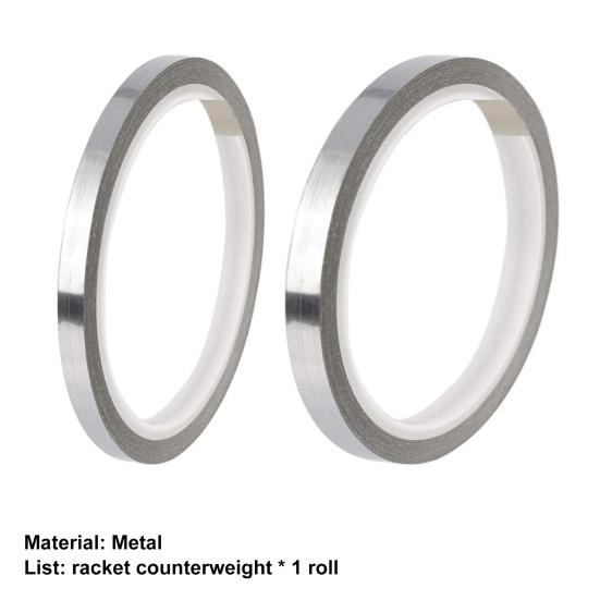 1 Roll 4m Professional Lead Tape Hidden Strong Stickiness Long Service Life Racket