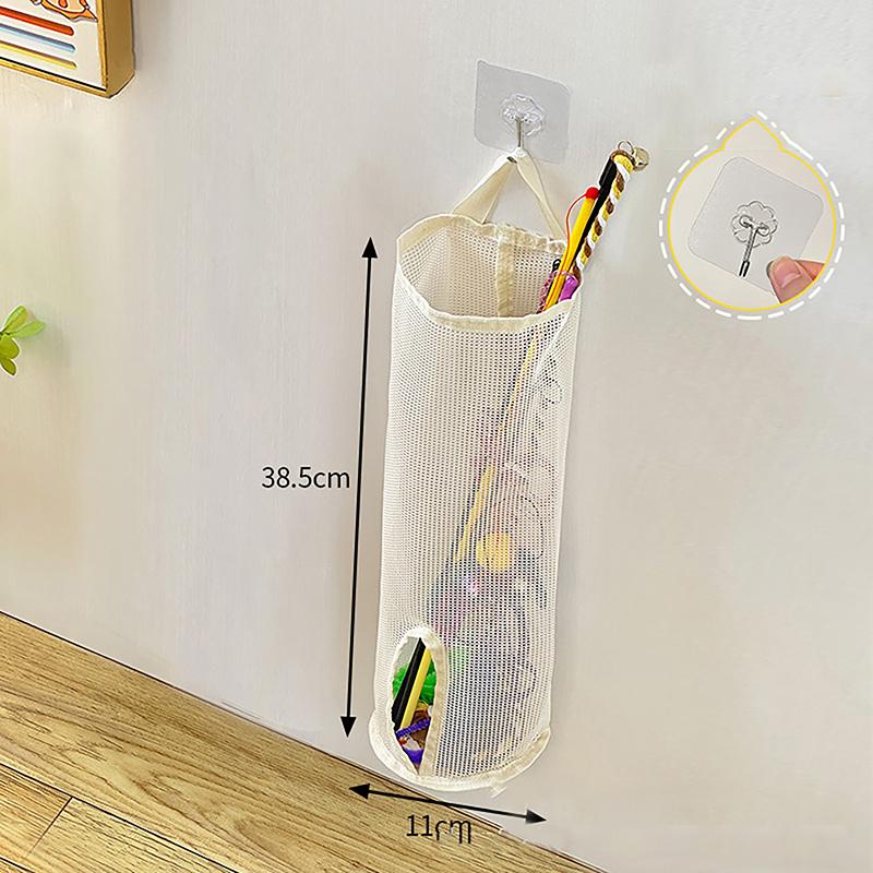 

Cat Stick Wall-Mounted Mesh Storage Bag-Suitable For Pet Toys, Cat Toy Storage, Puppy Toys Storage Bag Without Taking Up Space