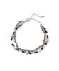 Dnsr Layered Beaded Bracelet Black