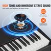 88 Key Fully Weighted Digital Piano Dual Keyboard Mode Cabinet Bracket Bench
