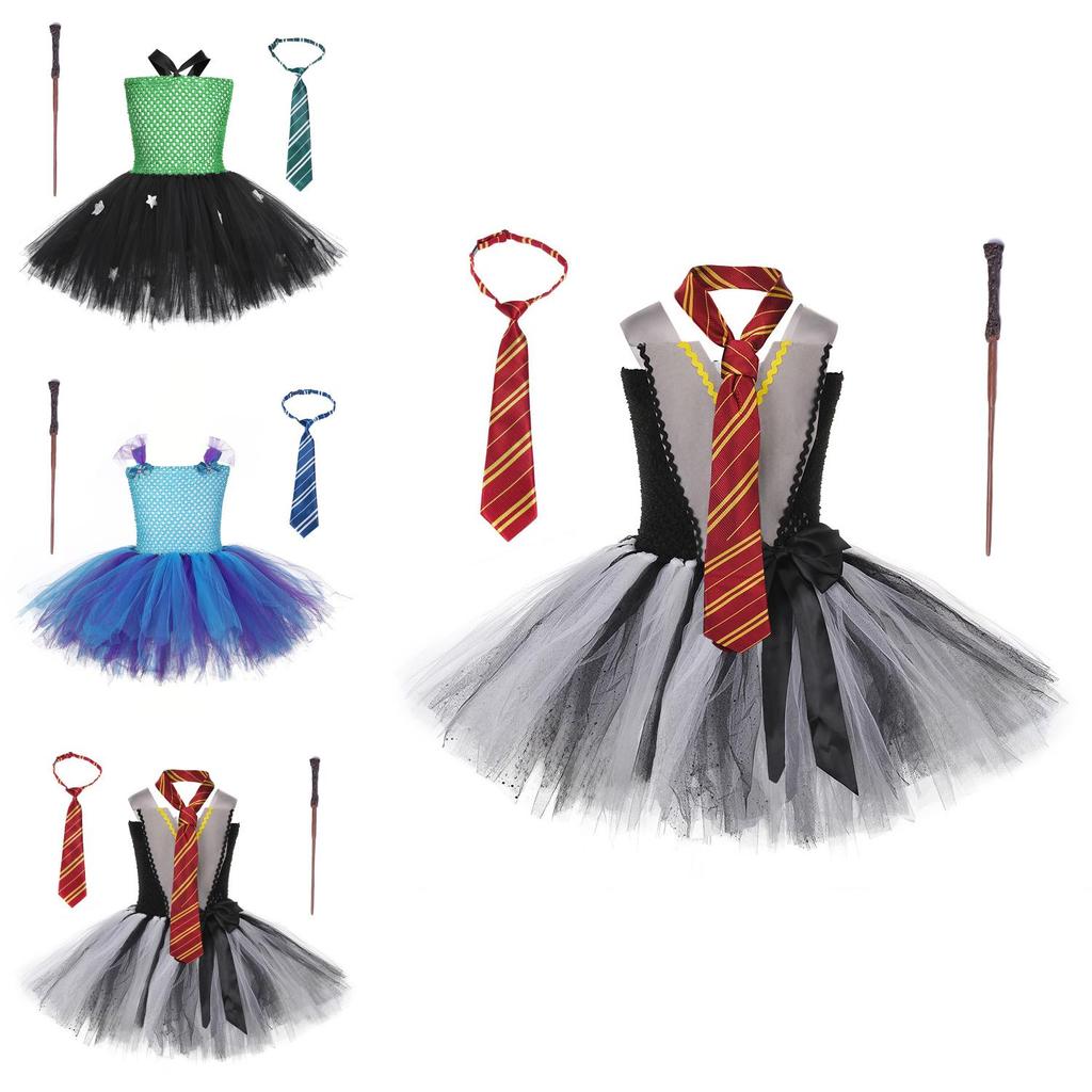 Enchanting Harry Potter Inspired Academy Dress For Girls Soft And Fluffy Design Ideal For All Seasons