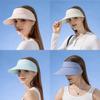 Summer Sun Hat For Women With Large Brim And Breathable Ice Silk Fabric For Sun Protection And Casual Wear