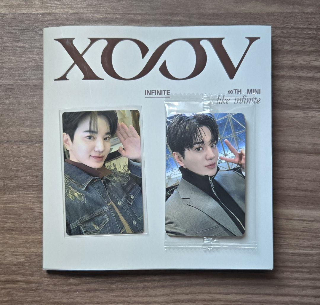 

[USED] LIKE INFINITE Album Sungjong ktown4u trading card included