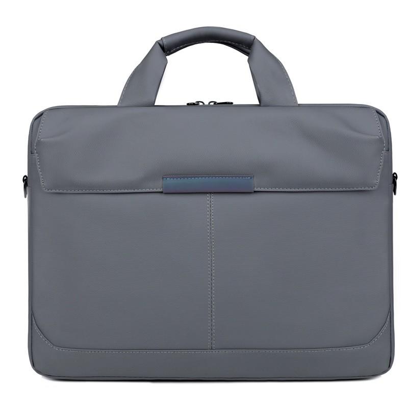 Lightweight Minimalist Commuter Briefcase Men Women Laptop Bag 15 Inch Notebook Carrier Shoulder Handbag