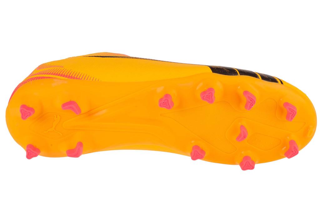 Puma Ultra Play FG/AG Jr, gelbe Fußballschuhe für Jungen