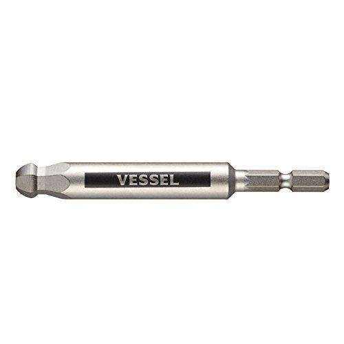 

VESSEL GSBP100S Single Headed Ball Point Rigid Bit Opposite Side 0.4 x 3.9 inches (10 x 100 mm), 1 Piece