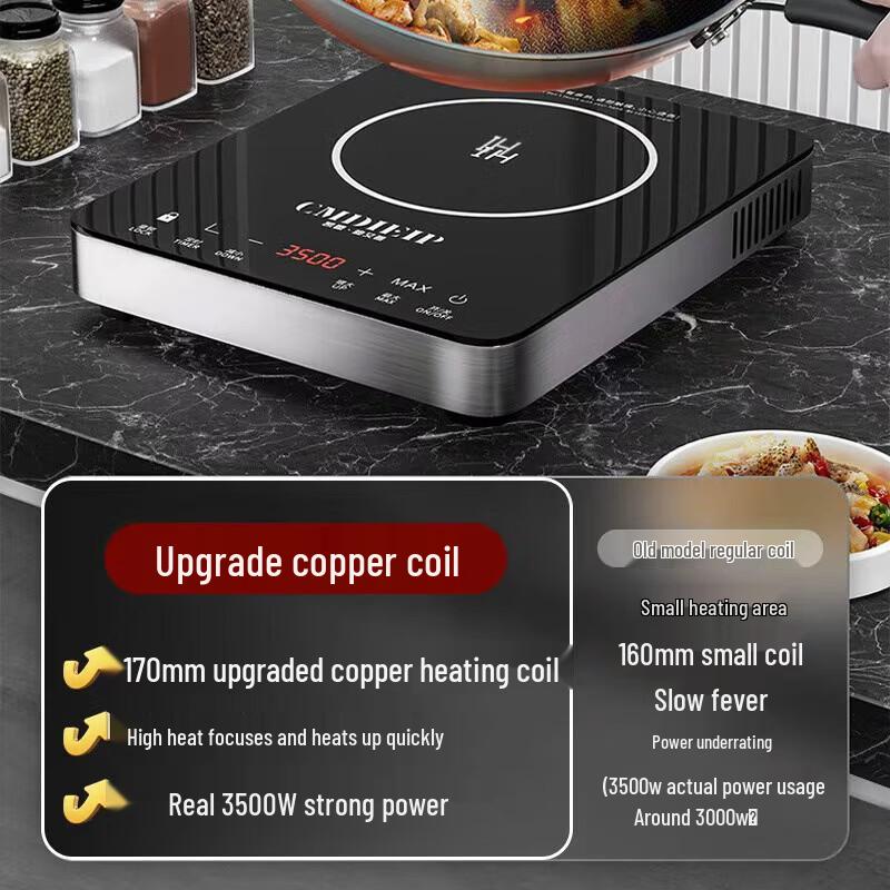 Cmdieip German 3500W Multi-Function Induction Cooktop CN plug (adapter included)
