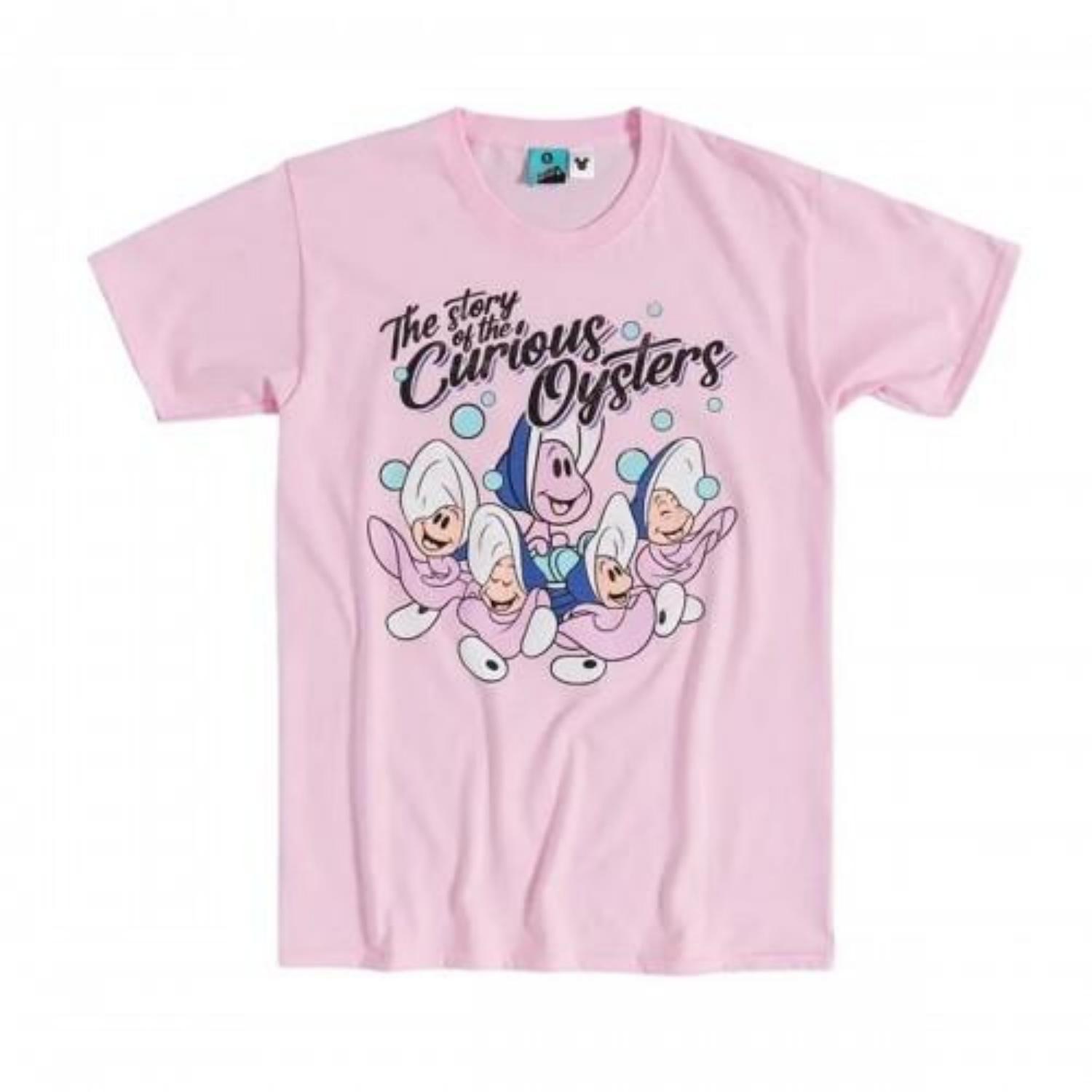 

Alice In Wonderland Unisex Adult The Story Of The Curious Oysters T-Shirt S разноцветный