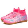 Football Shoes Adult Football Shoes Male and Female Students Flat-bottomed Game Indoor and Outdoor Sports TF Training Shoes Manufacturer