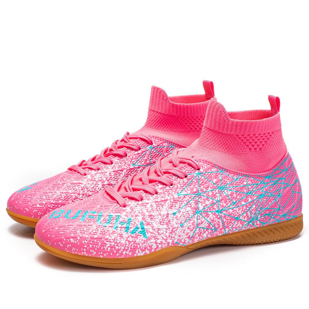 Football Shoes Adult Football Shoes Male and Female Students Flat-bottomed Game Indoor and Outdoor Sports TF Training Shoes Manufacturer