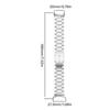 Premium Adjustable Metal Replacement Band Suitable For Watch 4 3 41mm 45mm Three Bead Design Scratch Resistant Accessory