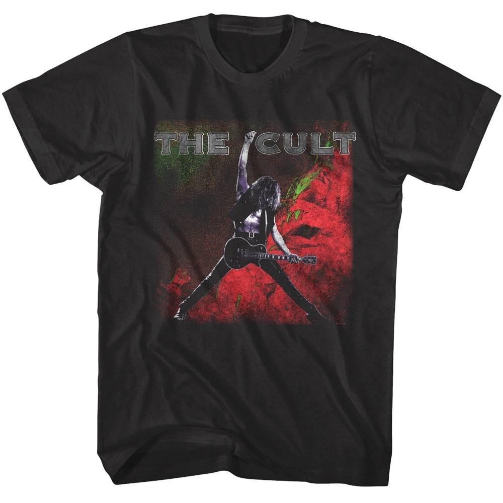 The Cult Sonic Temple Album Guitarist Men T Shirt L
