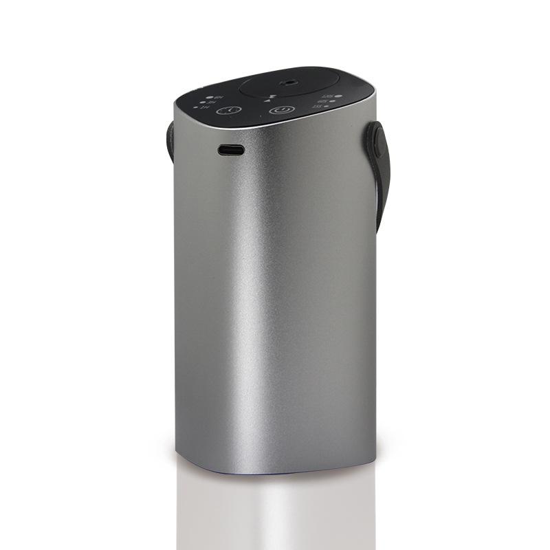 USB Portable Waterless Essential Oil Diffuser – Automatic Cold Aroma Diffuser for Car & Home with Two-Fluid Spray Technology