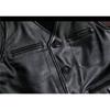 The First Layer of Pure Cowhide Leather Vest Short V-neck Leather Vest Slim-fitting Leather Vest Casual