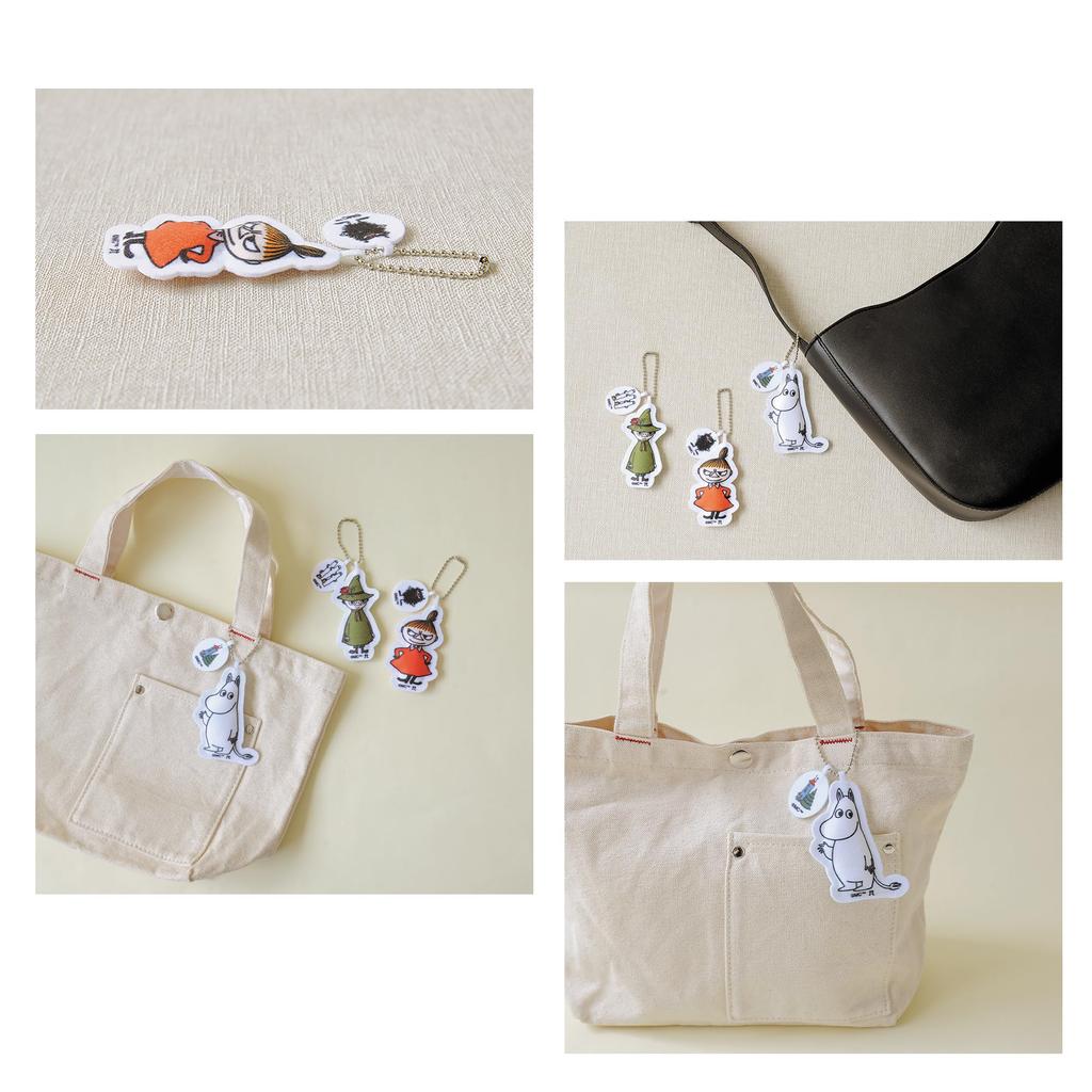Hamanaka Craft Kit Just Cut and Stick! Pre-Printed Moomin Charms (H481-102-001)