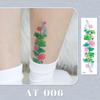 Rikaron Laser-Engraved Rose Tattoo Sticker – Non-Reflective Cute Collarbone Design