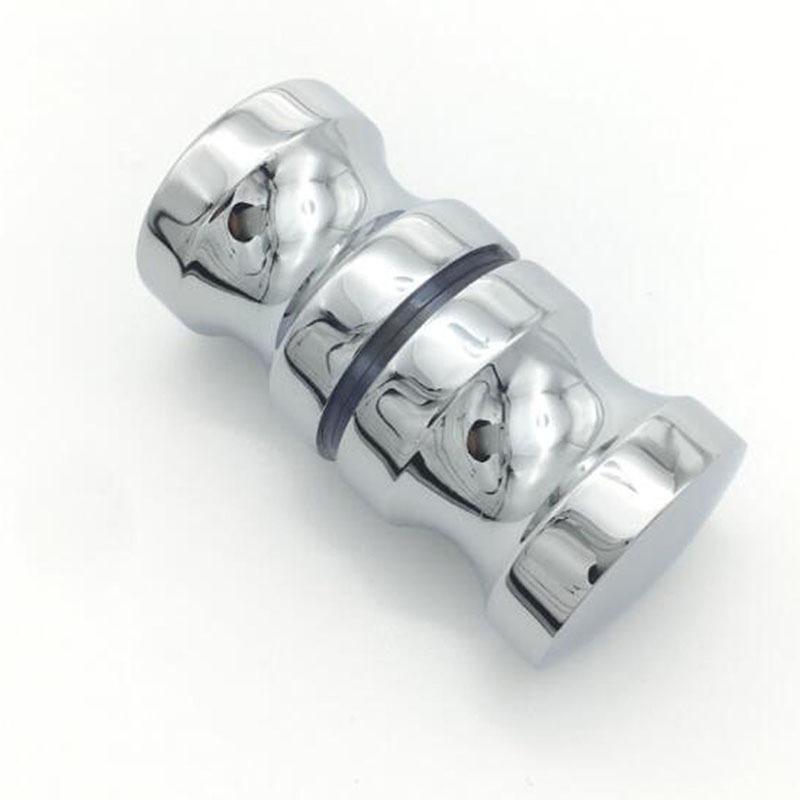Aluminum Alloy Single Hole Door Knob Modern Simple Glass Bathroom Cabinet Drawer Handle Hardware Accessories