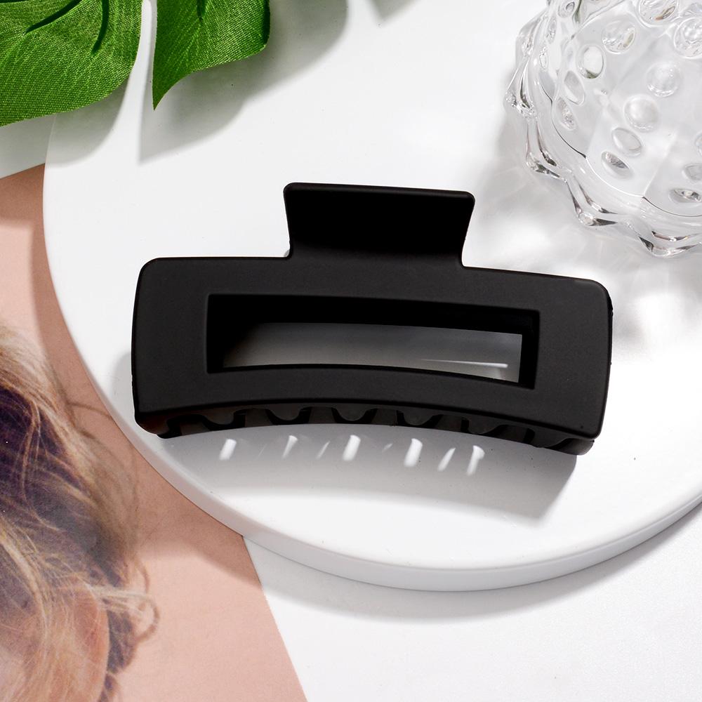 Koreanische Neutral Kaffee Große Klaue Clips für Dickes Haar Zubehör Frauen Kopfschmuck Ins Mode Kunststoff Fang Krabben Haarnadeln Geschenke
